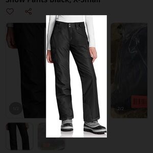 Women's Black Snow Pants